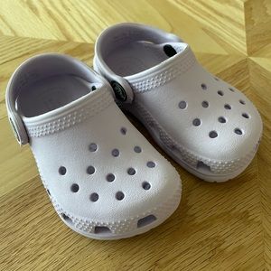 Lavender Toddler Crocs